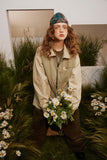Unisex Jacket Autumn Flower Embroidery Coat Women's Clothing