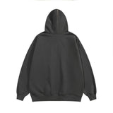 Men Hoodie Foam Letter Printed Hoodie Men's Autumn and Winter Oversize Loose Sports Pullover