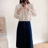 Women T-Shirt Spring and Autumn Long Sleeve Shirt Top