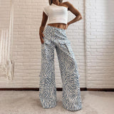 Women Cargo Pants Casual Pants Stitched Camouflage Overalls