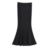 Women Skirt Spring Midi Skirt Fishtail Dress Long Skirt