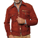 Men Jack Autumn and Winter Men's Fashion Jacket Coat