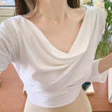 Women Long Sleeve Shirt Women Slimming Sense of Design