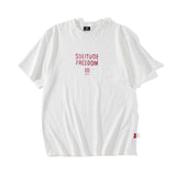 Men T Shirt Loose Men's Short-Sleeved T-shirt Hip-Hop Street Sports