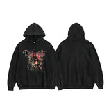Unisex Vintage Hoodie Vintage Printed Jacket