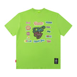 Men T Shirt American Street Short-Sleeved T-shirt Men's Loose