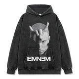 Detroit Eminem T Shirt Vintage Washed Old Cotton T-Shirt