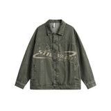 Unisex Sweater Autumn Vintage Denim Jacket