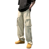 Men Sweatpants Overalls Men's Loose Fashion Brand Vibe Summer Casual Pants