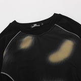 Women Long Sleeve T-Shirt Long Sleeve T-shirt Girls Fall Washed and Worn O-neck Short