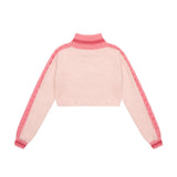 Women Sweater Color Matching Short Sweater Women's Cardigan Sweater