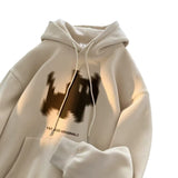Men Hoodie Hooded Sweater Men's Autumn Retro Loose Student Casual Hoodie