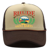 Rhude Hat Couple Sun Hat Fashion Casual Baseball Cap