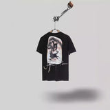 Mens T-shirts Travis Scott Cactus Jack x Utopia Hieroglyphics Short Sleeve T-Shirt