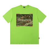 Men T Shirt Printed Short Sleeve T-shirt Men's and Women's Printed Loose