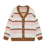 Women Sweater Cardigan Women's Autumn and Winter Loose Love Sweater