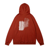 Men Hoodie Gradient Printed Hoodie Loose Long Sleeve Casual Top