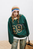 Unisex Jacket Autumn Digital Loose Large Hoody Women's Clothing