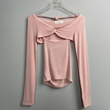 Women Long Sleeve Shirt Autumn Vest Long Sleeve Shawl Body-Hugging Suit