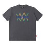 Men's T Shirt Printed Top T-shirt Men's and Women's Loose Short Sleeve
