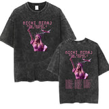Nicki Minaj Vintage Washed T Shirt Gag City Pink Friday