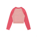 Women Sweater Short Sweater Women's round Neck Long Sleeve
