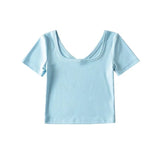 Women T-Shirt Short-Sleeved T-shirt Women's Summer Top Bottoming Shirt