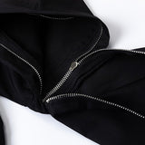 Men Long Sleeve T Shirt Solid Color Long Sleeve Men's Ins Fashion Brand Street Loose Half-Sleeve Top