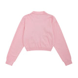 Women Sweater Cardigan Sweater Women's Autumn Leisure Long Sleeve Button