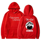 The Vampire Diaries Hoodies Women Fashion Personality