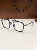CHH Chrome Hearts Glasses Exquisite Fashion Double Beam Large Frame Ultra Light Glasses Frame