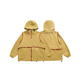 Unisex Jacket Fall Removable Outdoor Jacket Coat