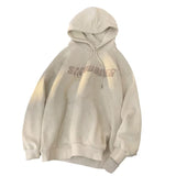 Men Hoodie Hooded Sweater Spring and Autumn High Sense Early Autumn Clothing
