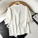 Women T-Shirt Summer Shirt Women Design Blouse Shirt Lightly Mature