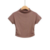 Women T-Shirt Short-Sleeved T-shirt Women's Summer Slim Top