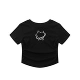 Women T-shirt Short T-shirt for Women Summer