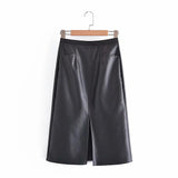 Women Skirt Retro Skirt Mid-Length Skirt