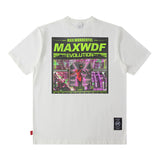 Men T Shirt Printed Short Sleeve T-shirt Hip Hop Men