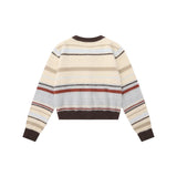 Women Sweater Coat Loose-Fitting Casual round-Neck Women's Autumn and Winter