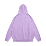 Men Hoodie XINGX Printed Full-Zip Cardigan Hooded Sweater
