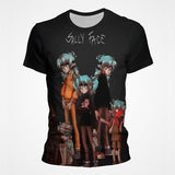 Sally Face T Shirts Sally Fisher 3D Digital Printed round Neck Men's and Women's T-shirt