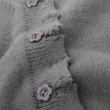 Women Sweater Woolen Knitted Cardigan Autumn Casual Sweater Coat