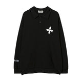 Men Hoodie Spring and Autumn Long-Sleeved Sweater Men's Loose Leisure Pullover Sports