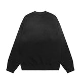 Men Hoodie Embroidered Pullover Sweatshirt Men's Autumn Loose Casual