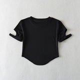 Women T-Shirt Short-Sleeved T-shirt Women's Casual Short Summer Top