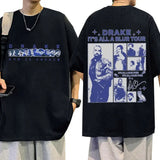 Rapper Drake Graphic Print T-shirt Men's T-shirt