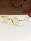 Chrome Hearts Sunglasses Retro Personality Fashion Love Sunglasses