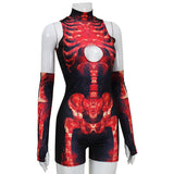 Women Jumpsuit Printed Sleeveless Jumpsuit Shorts for Women