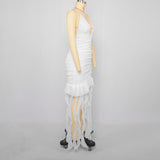Women Dresses Spring Sexy Backless Spaghetti Straps Dress