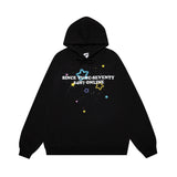 Men Hoodie Printed Hoodie Loose Personality Spring and Autumn
